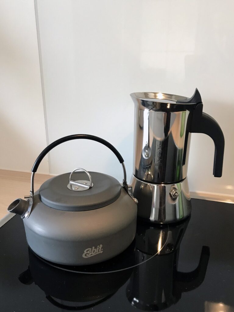 Wasserkocher und Bialetti