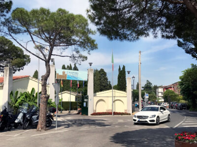 Lazise Eingang Campingplatz