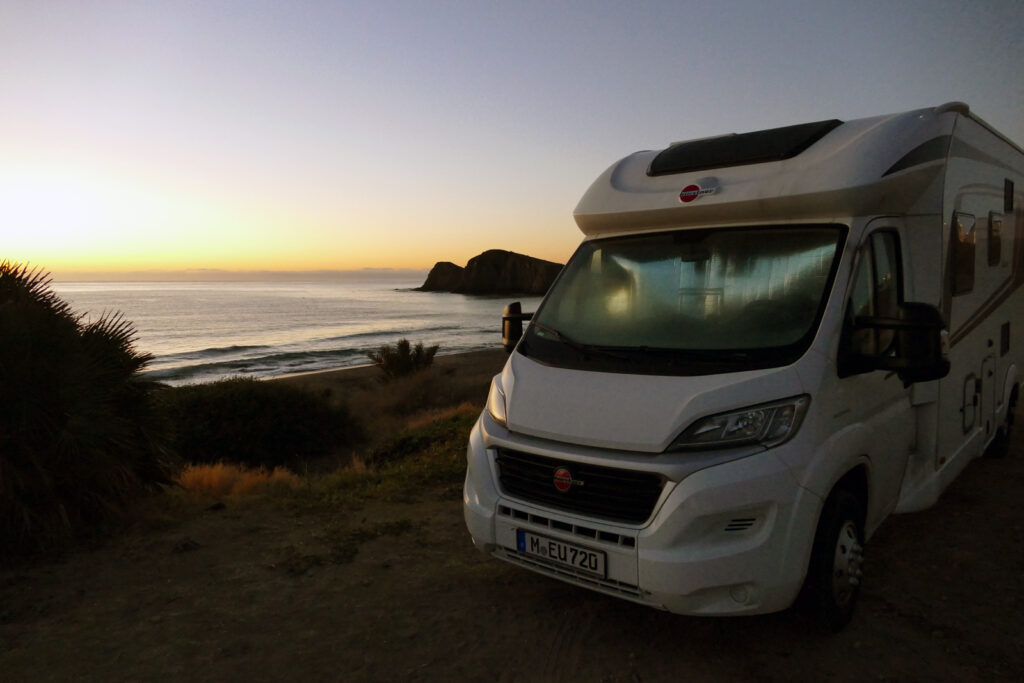 Sonnenaufgang am Strand