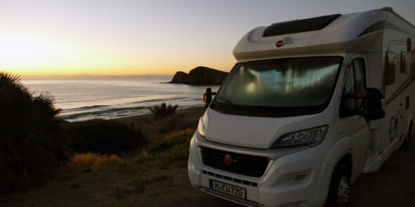 Sonnenaufgang am Strand