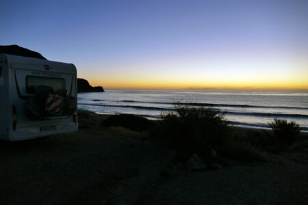 Sonnenaufgang am Strand