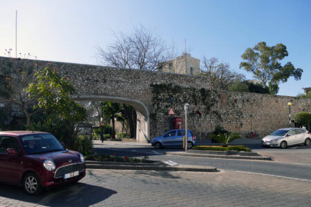 Gibraltar Stadtmauer