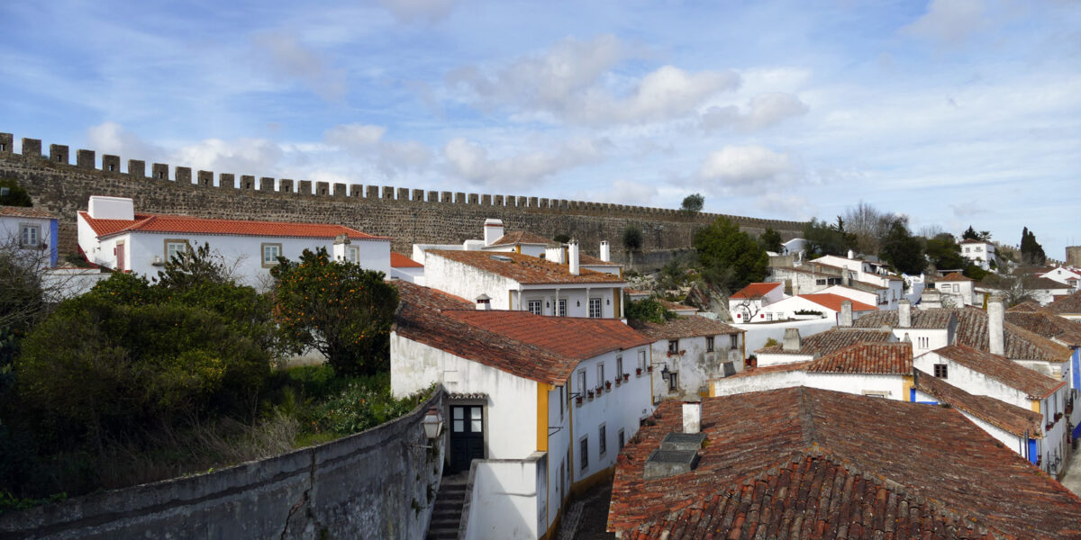 Obidos Stadtmauer