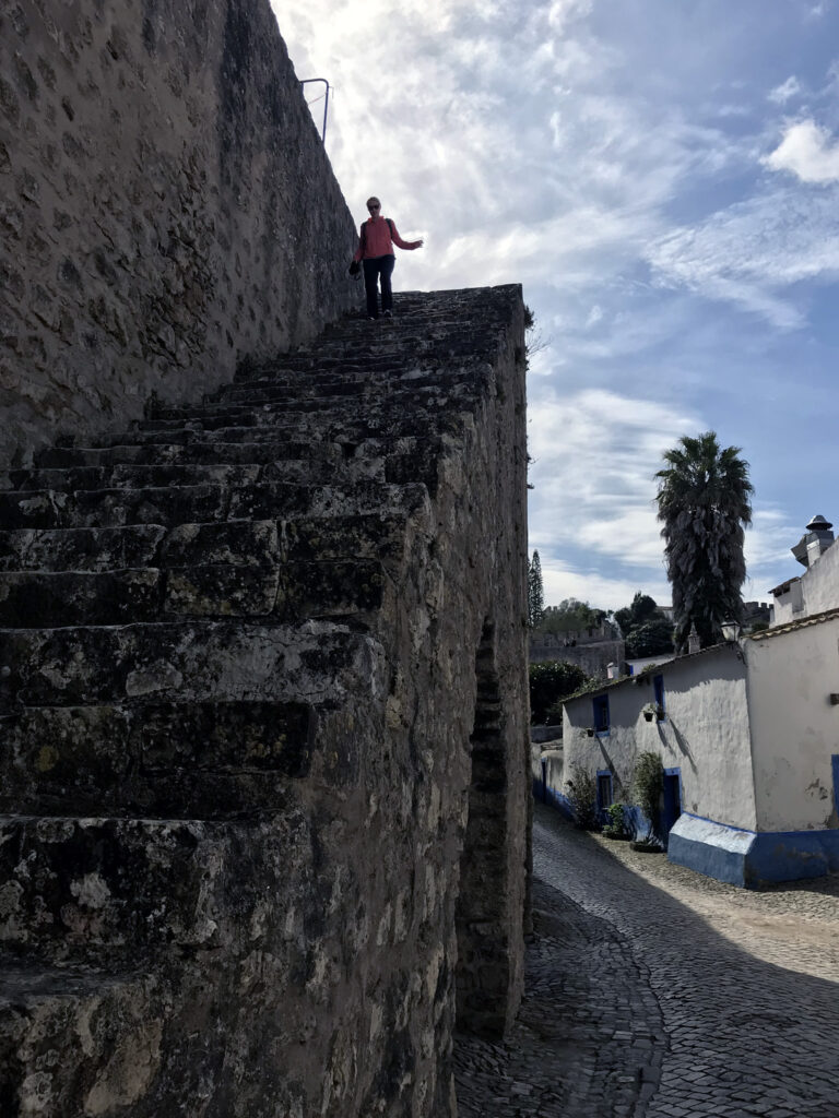 Obidos Stadtmauer