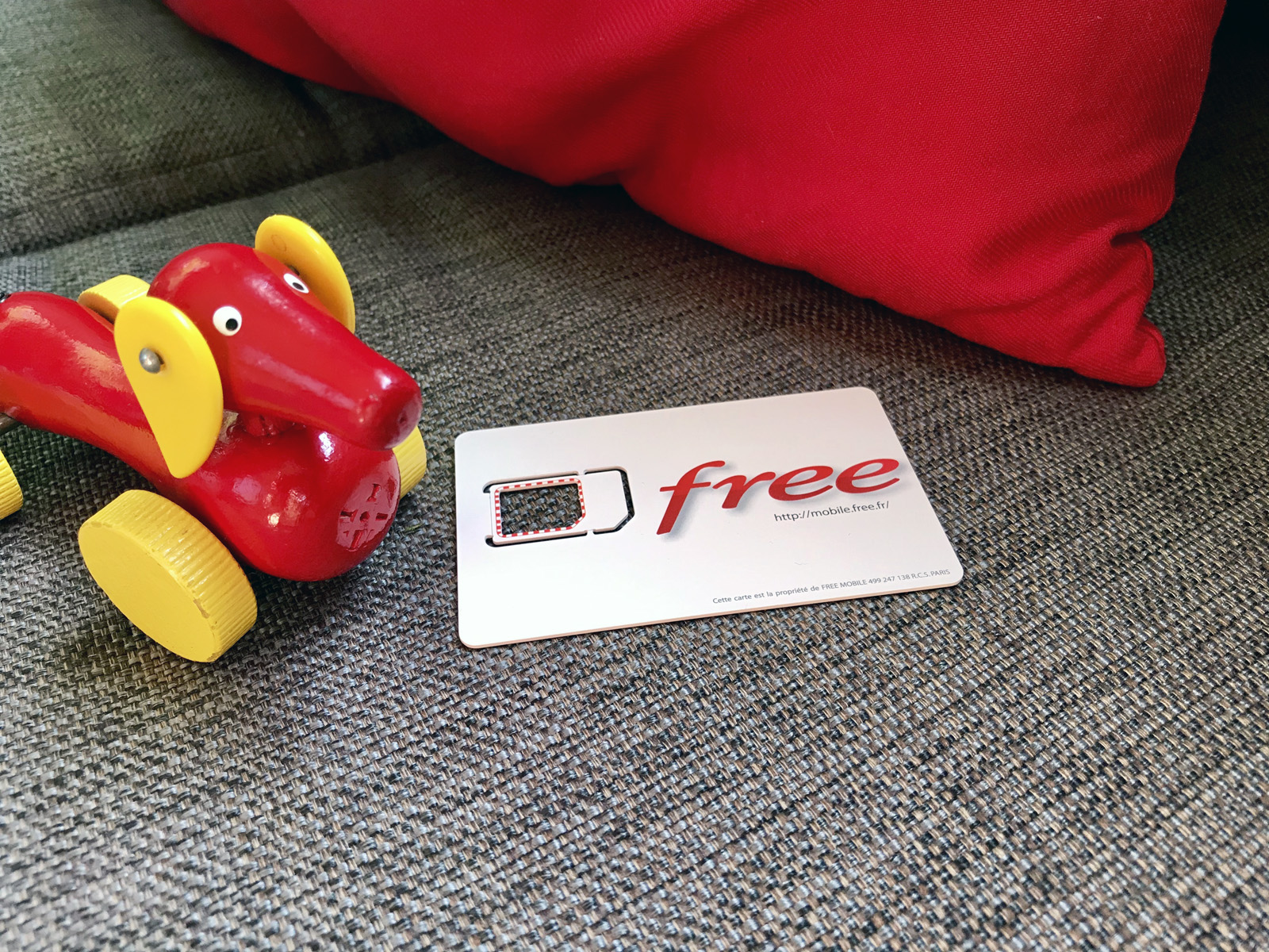 free - Mobiles Internet Frankreich + Europa