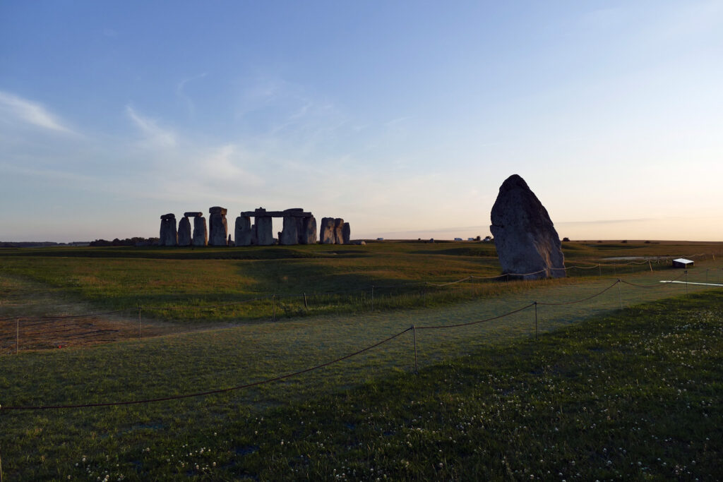 Dämmerung am Stonehenge