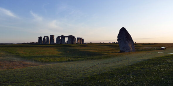 Dämmerung am Stonehenge