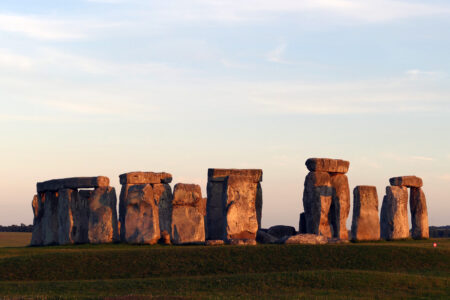 Dämmerung am Stonehenge