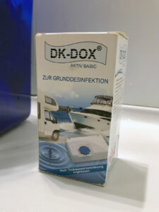Frischwassertank reinigen - DK-DOX Aktiv Basic