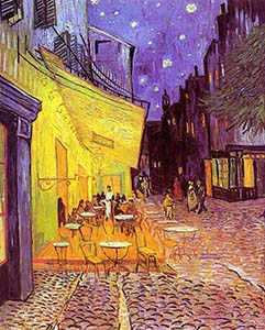 Van Gogh - Cafeterrasse am Abend