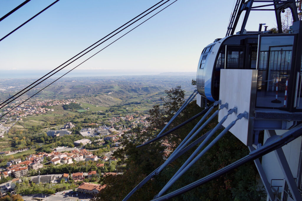 San Marino Seilbahn