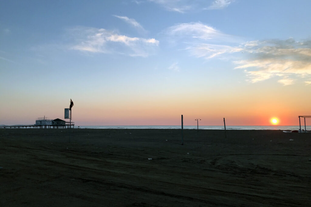 Übernachten am Strand