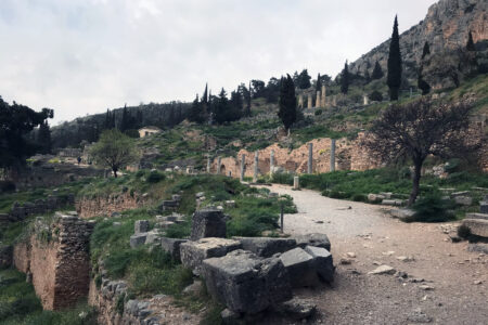 Ausgrabungen in Delphi