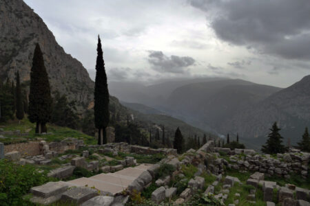 Ausgrabungen in Delphi