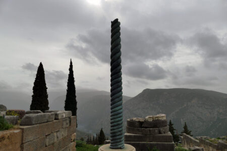 Schlangensäule in Delphi