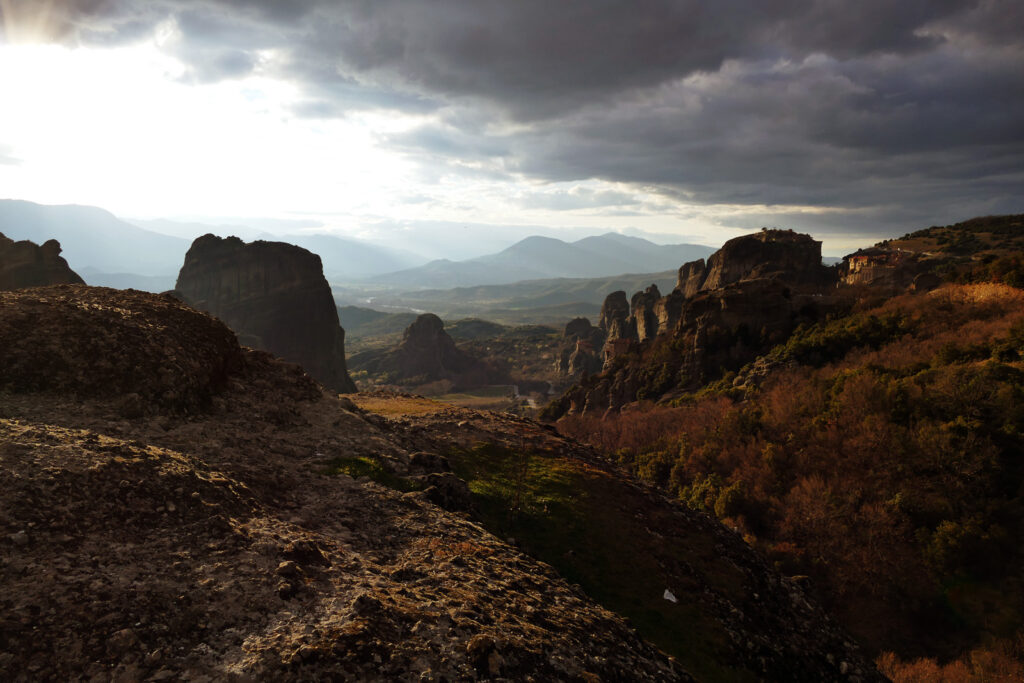 Sonnenuntergang Meteora