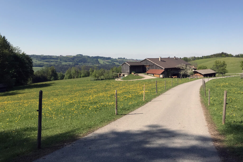 Samerberg - Wanderparkplatz Schweibern