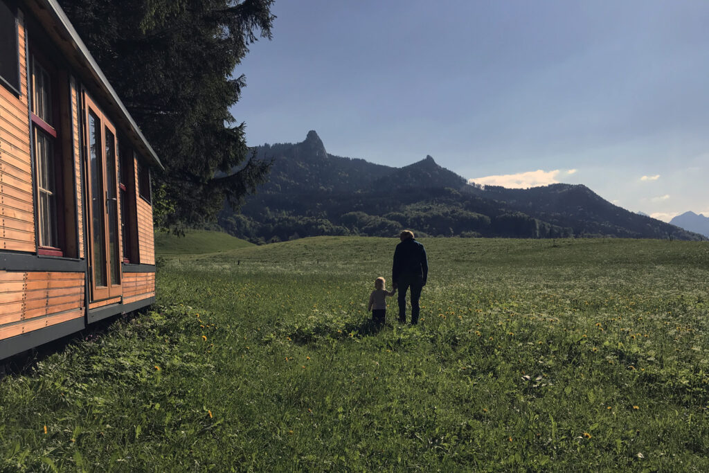 Samerberg - Wanderparkplatz Schweibern