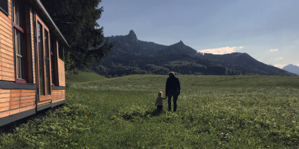 Samerberg - Wanderparkplatz Schweibern